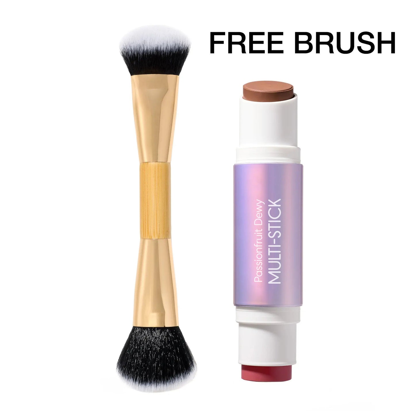 Passionfruit Dewy Multi-Stick + brush