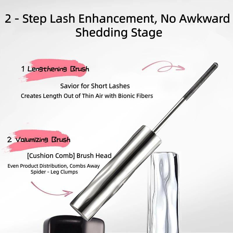 Steel Spiral Lash Mascara – Waterproof Quick-Drying Curling Formula