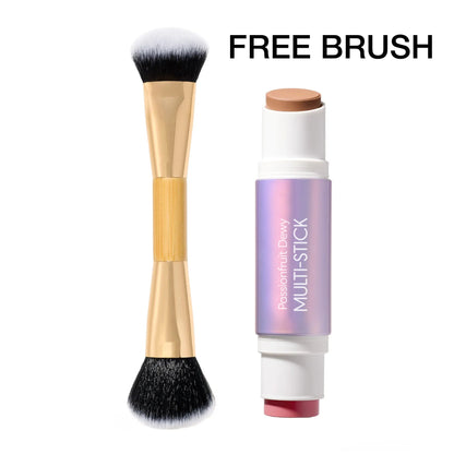 Passionfruit Dewy Multi-Stick + brush