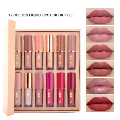 12-Color Liquid Lipstick Gift Set