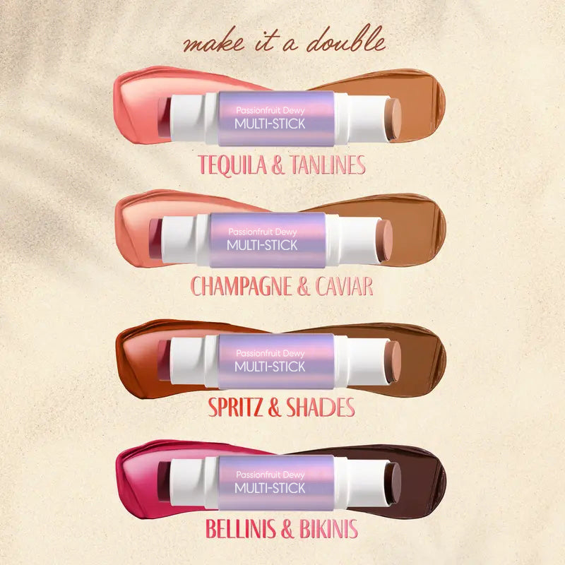 Passionfruit Dewy Multi-Stick + brush