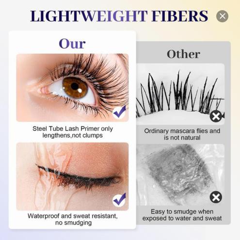 Steel Spiral Lash Mascara – Waterproof Quick-Drying Curling Formula