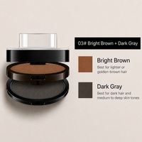 #3 Bright Brown + Dark Gray