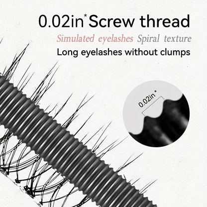 Steel Spiral Lash Mascara – Waterproof Quick-Drying Curling Formula