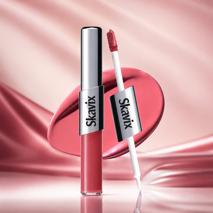 Perfect Twin Lip — Dual-Ended Liquid Lipstick with Velvet Matte Color and Glossy Shine 🔥