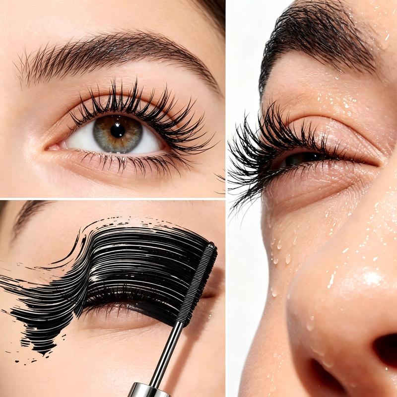 Steel Spiral Lash Mascara – Waterproof Quick-Drying Curling Formula