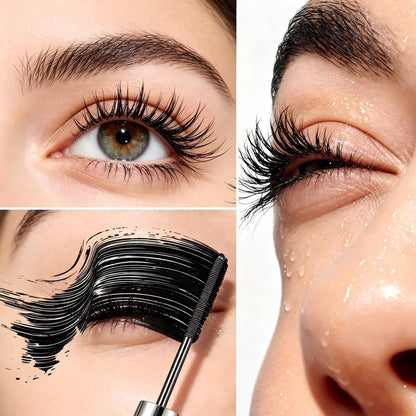 Steel Spiral Lash Mascara – Waterproof Quick-Drying Curling Formula